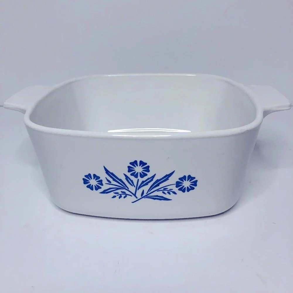 Vintage Corning Ware Blue Cornflower 1.5 Quart Cottagecore Farmhouse Country
